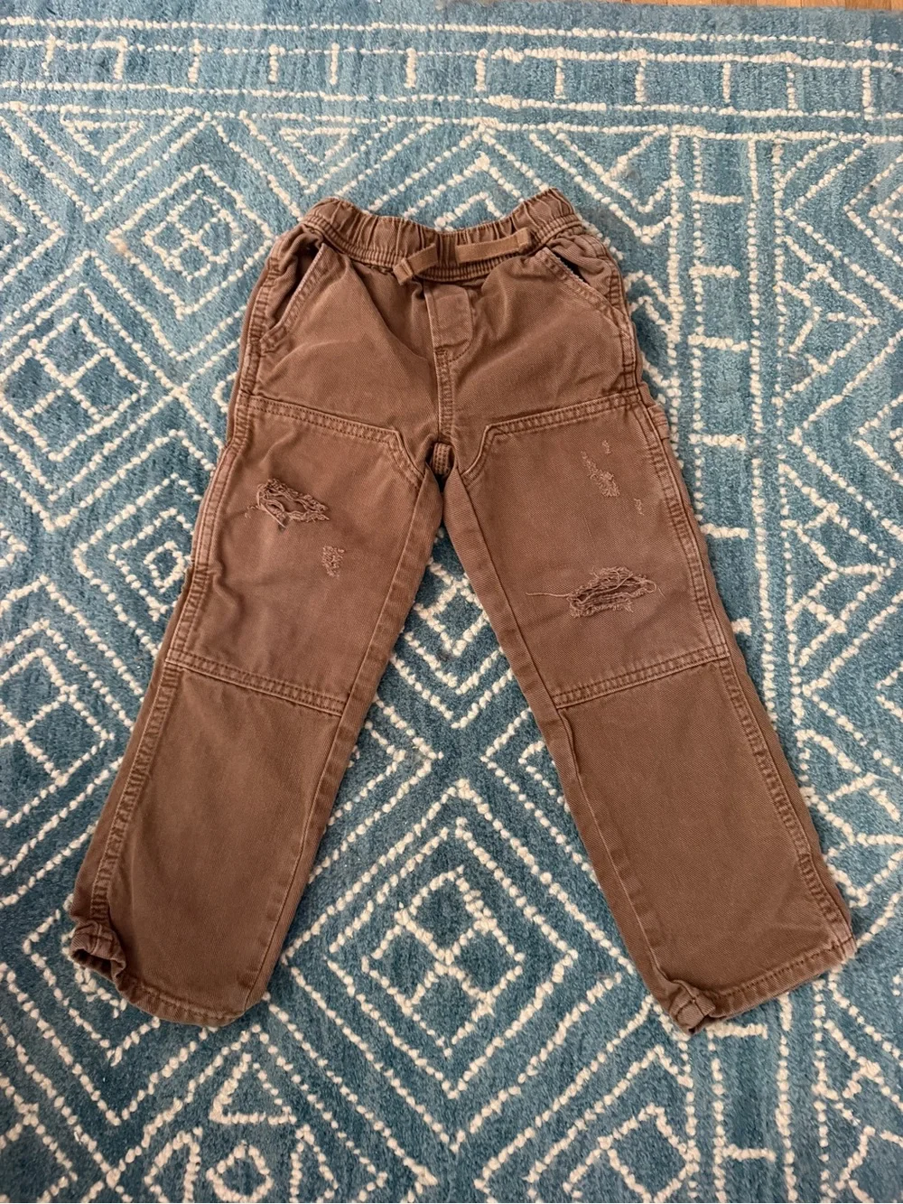 GAP Brown Distressed Kids Cargo pants